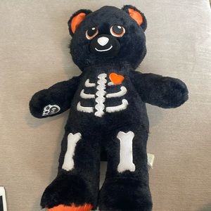 Build A Bear SKELETEDDY Halloween Skeleton Teddy Bear Black Orange 2017 …